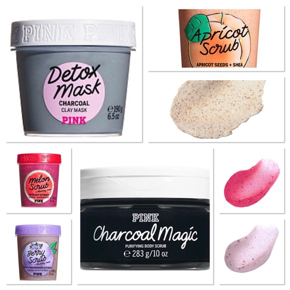 6 Face body scrub mixed lot bundle Victoria's PINK - Picture 7 of 8